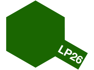 LP-26 Dark Green JGSDF _темно-зеленая_10мл_ _Tamiya_ 82126_