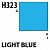 Краска акриловая Mr.Hobby Light Blue (светло-синяя), глянцевая, 10 мл (H323)