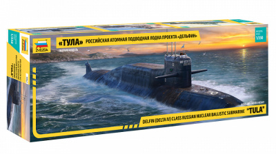 1/350 Российская атомная подводная лодка «Тула» проекта «Дельфин» _Звезда_ 9062_