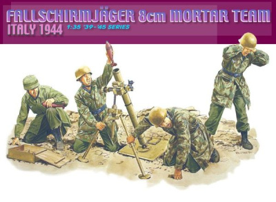 1/35 Миномет Fallschirmjager 8cm Mort_ _Dragon_ 6215_