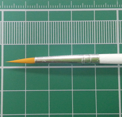 Кисть из синтетического волоса_ круглая _ 2 _3607_