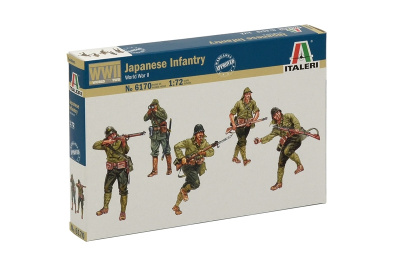 1/72 Фигуры Японская пехота_ 50 шт_ _Italeri_ 6170_