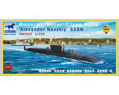 1/350 Russian _Borei_ Class K550_ _Alexander Nevskiy_ SSBN _5023_