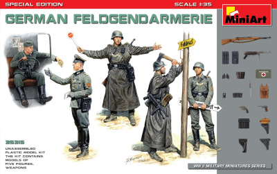 1/35 Фигуры  GERMAN FELDGENDARMERIE _MiniArt_ 35315_
