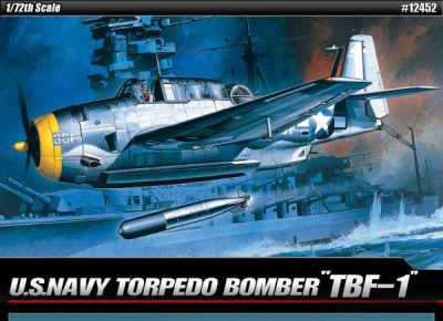 1/72 Самолёт  TBF-1 _Academy_ 12452_