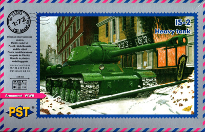 ИС-2 тяжелый танк мод_ 1943г_ _PST_ 72002_
