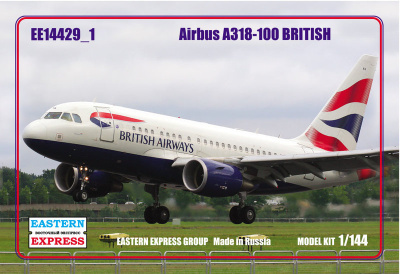 1/144 Авиалайнер А-318 British _ВЭ_ 14429_1_