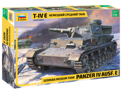 1/35 Немецкий средний танк _T-IV E_ _Звезда_ 3641_