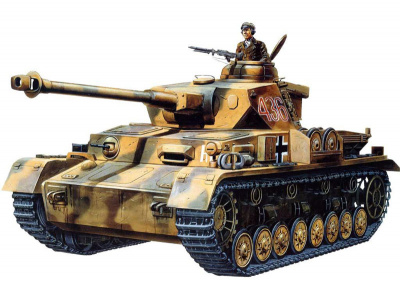 303561 Немецкий танк Т-IV (1:35)