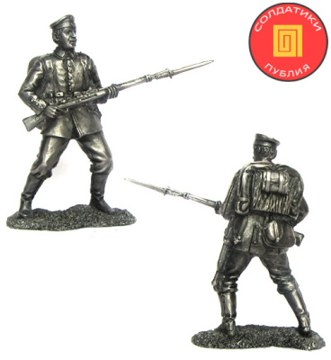 Рядовой пехотного полка, Германия, 1914 г. (Солдатики Публия, 277)