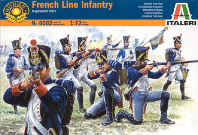 1/72 Французская линейная пехота _Наполеоновские войны_ _6002_