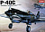 1/48 Самолет P-40C Tomahawk _Academy_ 12280_