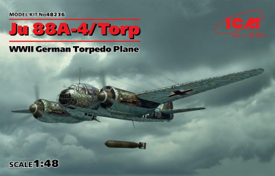 1/48 Ju 88A-4/Torp, Германский торпедоносец ІІ МВ (ICM, 48236)