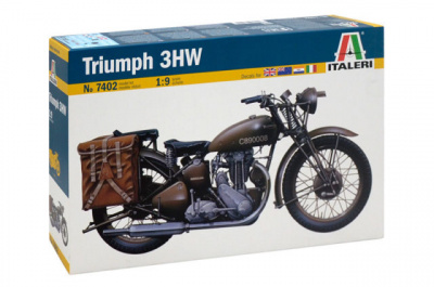 1/9 Мотоцикл TRIUMPH 3HW (Italeri, 7402)