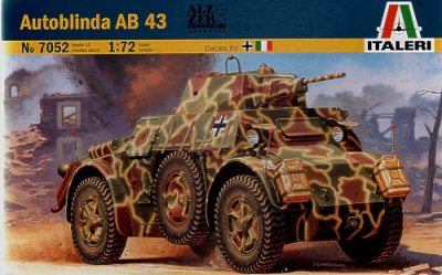 1/72 Бронемашина Autoblinda AB 43 _7052_