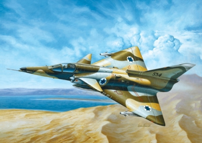 1/72 Самолет  C-7 KFIR _Italeri_ 0163_