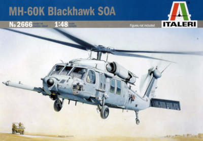 1/48 Вертолет  MH-60K BLACKHAWK SOA _Italeri_ 2666_
