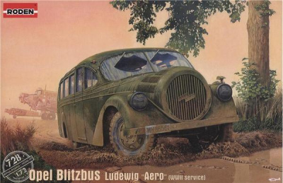 1/72 Автомобиль Opel Blitzbus Ludewig _Aero_ _Roden_ 728_