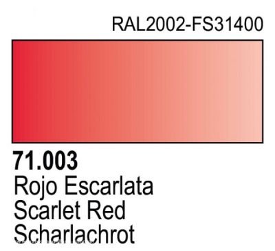 Краска Красная 17 мл _71_003_