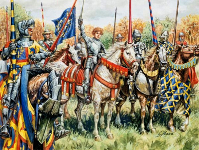 1/72 Французские воины_ 100-летняя война _Italeri_ 6026_