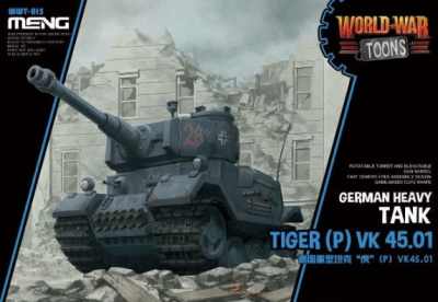 German Heavy Tank Tiger (P) VK 45.01 (MENG, WWT-015)