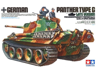 1/35 Немецкий танк Panther Type G_ Late version _35176_