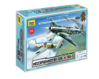 Великие противостояния_ Мессершмитт Bf-109 против Як-3 _5201_