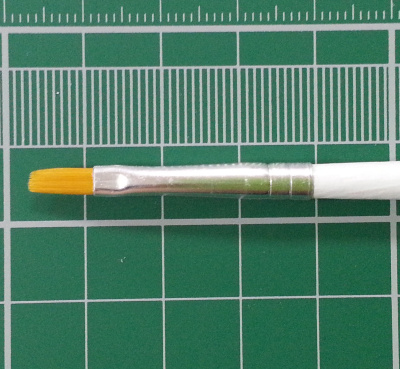 Кисть из синтетического волоса_ плоская _ 3 _3623_