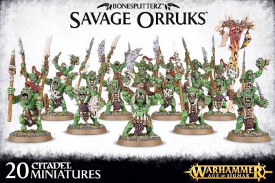 Bonesplitterz Savage Orruks _Citadel_ 89-19_