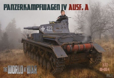 1/72 Нем_ танк Panzerkampfwagen IV AUSF_ A _IBG_ w-004_