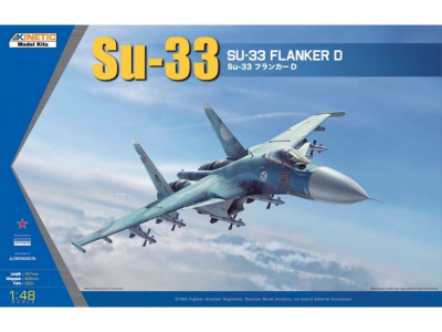 1/48 Самолет Su-33 Flanker D _Kinetic_ 48062_