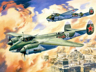 1/72 Ту-2_  Советский бомбардировщик _72031_