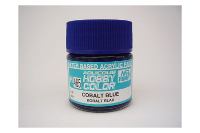 Краска акриловая Mr_Hobby  Cobalt Blue _Кобальтовый синий__ 10 мл _H465_
