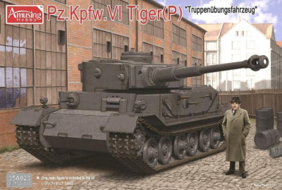 1/35 Нем_ танк Pz_Kpfw_VI Tiger_P_ _Amusing_ 35A023_