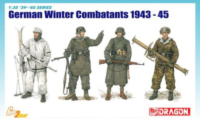 1/35 Фигуры German Winter Combatants 1943-45 _Dragon_ 6705_