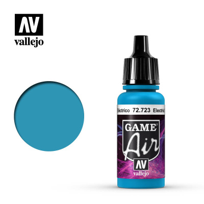 Краска Electric Blue _электрический синий__ акрил_ 17мл _Vallejo_ 72723_