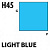 Краска акриловая Mr.Hobby Light Blue (светло-синий), глянцевая, 10 мл (H45)
