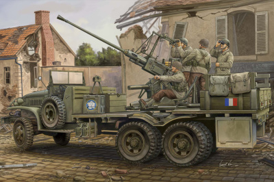1/35 Автомобиль GMC Bofors 40mm GUN _HobbyBoss_ 82459_