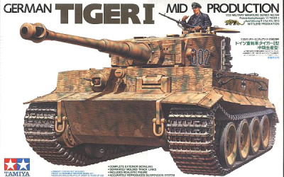 1/35 Танк TIGER I _Mid_Prod__ _35194_