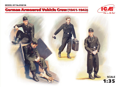 1/35 Нем_ экипаж БТР _1941-1942гг__ _ICM_ 35614_