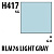 Краска акриловая Mr_Hobby RLM76 Light Blue _светло-синий__ глянцевая_ 10 мл _H417_