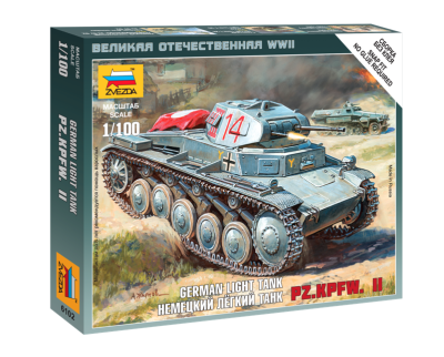 1/100 Немецкий танк Т-II _6102_