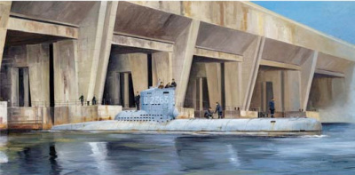 1/144 Малая подводная лодка германских ВМС Кригсмарине_ 2МВ _Trumpeter_ 05907_