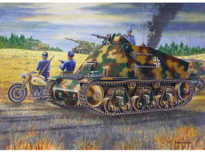 1/35 Танк German 38_H_ Conductor voiture _Trumpeter_ 00355_