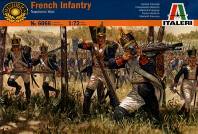 1/72 Французская пехота_ Ватерлоо _Italeri_ 6066_