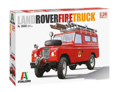 1/24 Автомобиль LAND ROVER FIRE TRUCK _Italeri_ 3660_