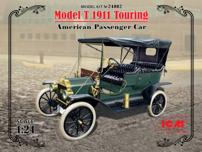 1/24 Model T 1911 Touring_ американский пассажирский автомобиль _ICM_ 24002_