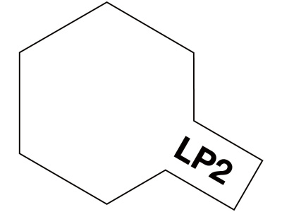 LP-2 White _Белая глянцевая_ краска 10мл_ _Tamiya_ 82102_