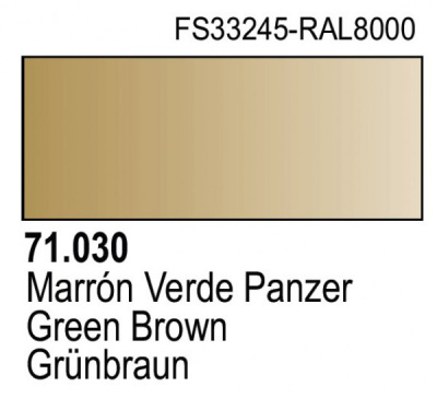 Краска Коричнево-зеленый 17 мл (71.030)