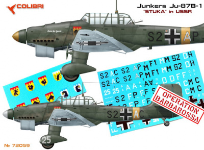 1/72 Junkers Ju-87B-1 